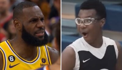 NBA – Le like polémique de Bryce James sur son père LeBron et les Lakers !