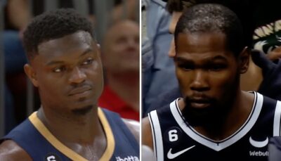 NBA – Avant de l’affronter, Kevin Durant fait passer un gros message à Zion Williamson !