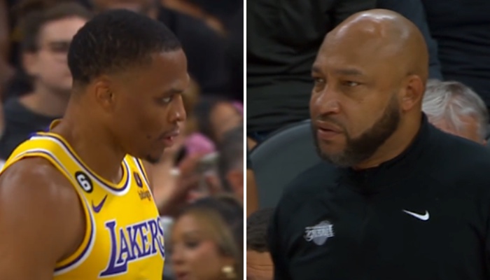 La star NBA des Los Angeles Lakers, Russell Westbrook, s'en est indirectement pris à son entraineur, Darvin Ham, dès l'issue du premier match de la saison