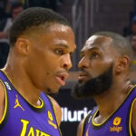 NBA – Le moment viral passé inaperçu entre LeBron et Westbrook après la polémique !