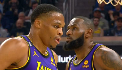 NBA – « Les Lakers doivent arrêter ça entre LeBron et Westbrook »