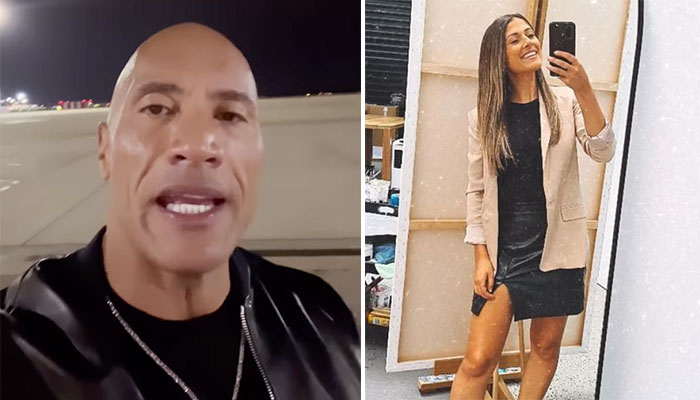 Le message de The Rock pour l'artiste Danielle Weber