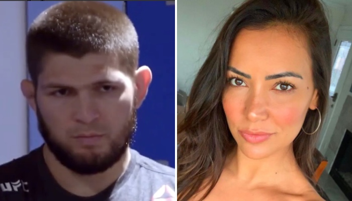 La célèbre ring girl de l'UFC Luciana Andrade a livré une grosse tirade suite aux critiques de Khabib Nurmagomedov et d'autres combattants stars