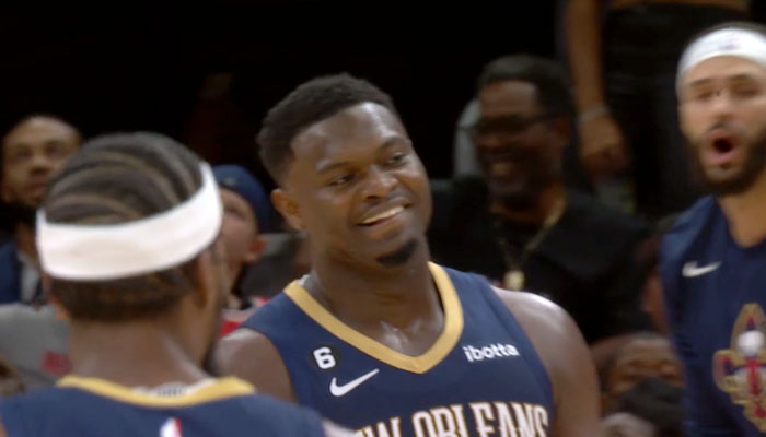 La star NBA des New Orleans Pelicans, Zion Williamson