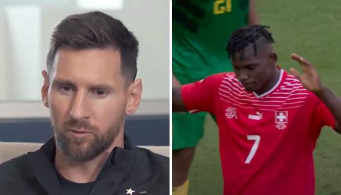 Lionel Messi et Breel Embolo, deux joueurs de Ligue 1