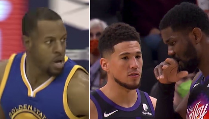 NBA Iguodala flingue un joueur des Suns