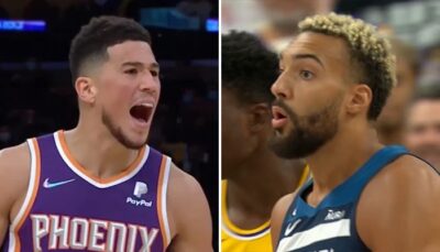 NBA – La séquence virale de Rudy Gobert sur Devin Booker qui divise les Américains (vidéo)