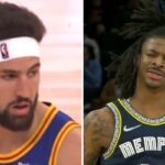 NBA – Après la résurrection de Klay Thompson, Ja Morant balance un message cash !