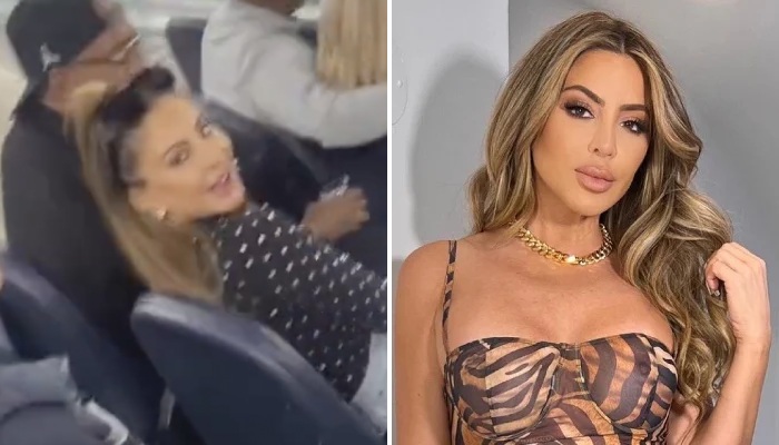 NBA Larsa Pippen flinguée par un fan