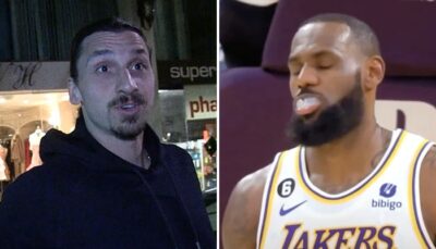 NBA – L’irrespect violent de Zlatan Ibrahimovic envers LeBron James !