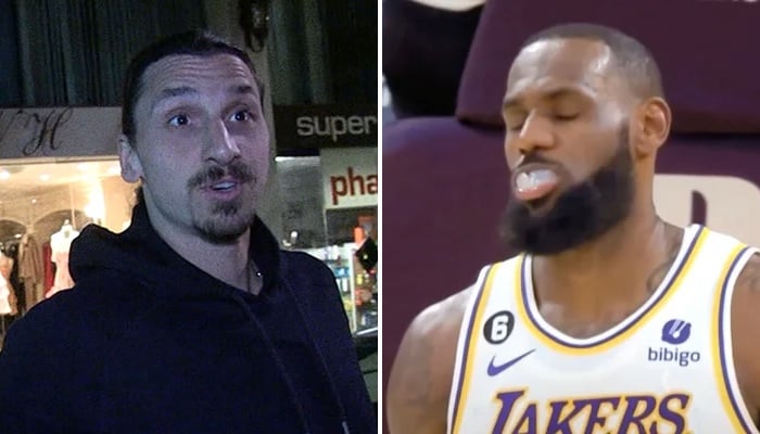 Zlatan a déjà manqué de respect à LeBron James