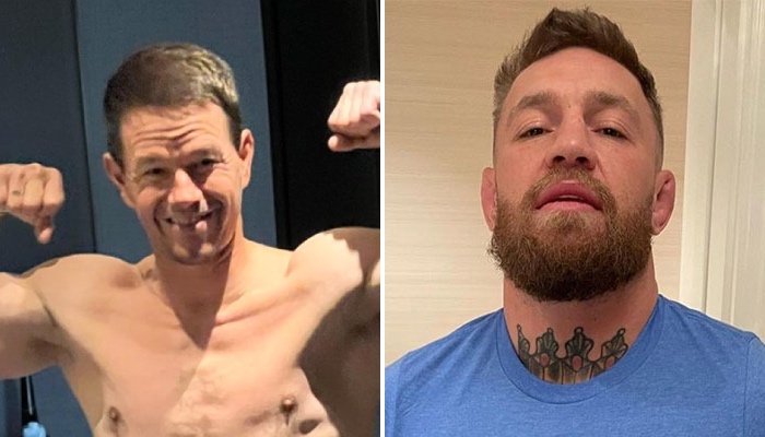 Conor McGregor et Mark Wahlberg