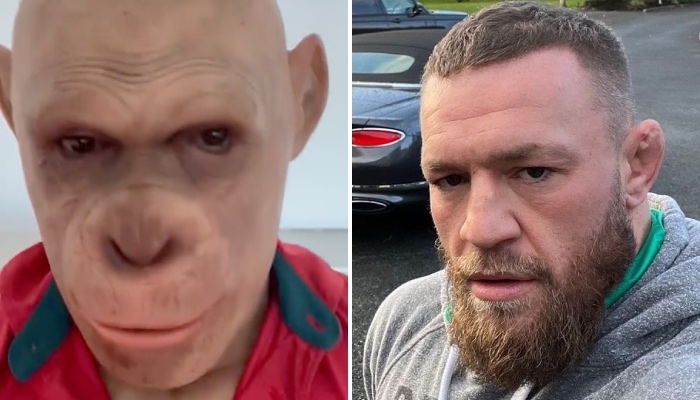 Conor McGregor en singe sur les réseaux sociaux