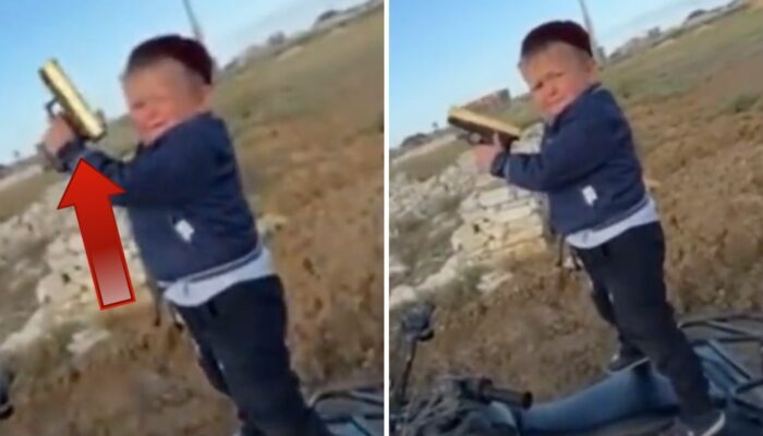 UFC - 2 millions de vues : la vidéo virale de Mini Khabib avec un flingue