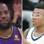 NBA – Sous les yeux de LeBron, grande première pour Bryce James, le King réagit !