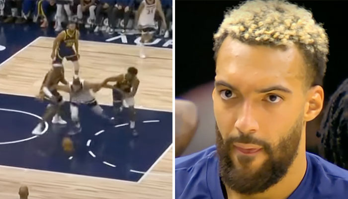 « Ça ne fonctionnera jamais » : la séquence qui plombe Rudy Gobert contre les Warriors !