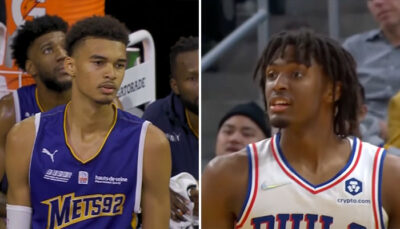 NBA – Comment Victor Wembanyama a choqué Tyrese Maxey !