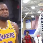 NBA – Bronny James choque avec un dunk XXL, LeBron en feu !