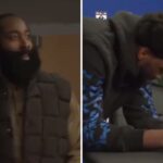 NBA – Le geste viral de James Harden… sur les fesses de Joel Embiid !