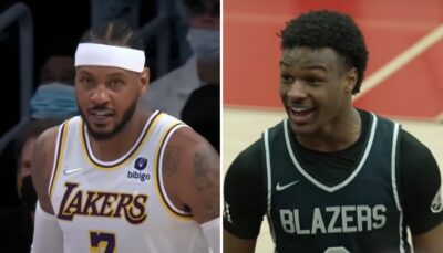 NBA – Face au fils de Carmelo Anthony, Bronny James lâche un show viral !