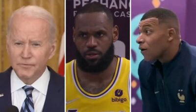 NBA/CDM : « Imaginez Biden faire ça avec LeBron » : la photo de Mbappé qui enflamme les réseaux US !