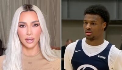 NBA – « Elle veut le recruter » : Kim Kardashian fait le buzz au match de Bronny James !