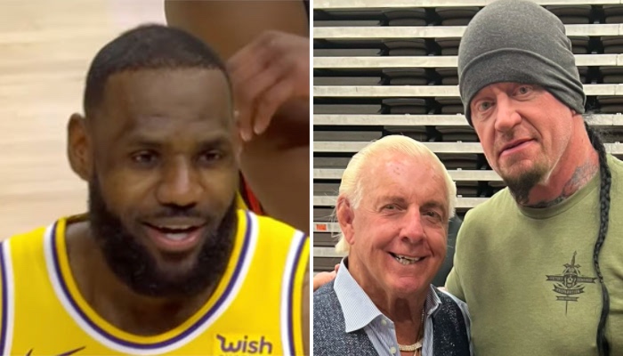 LeBron James a été complimenté par ric Flair