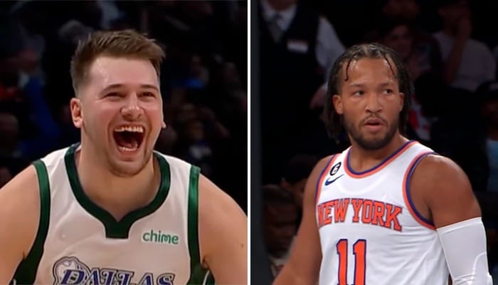 NBA Jalen brunson choqué par la dinguerie de Doncic