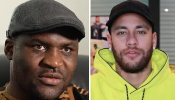 Francis Ngannou et Neymar