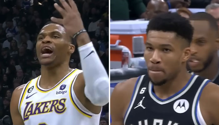 Violent raté pour Giannis, Westbrook se moque sauvagement !