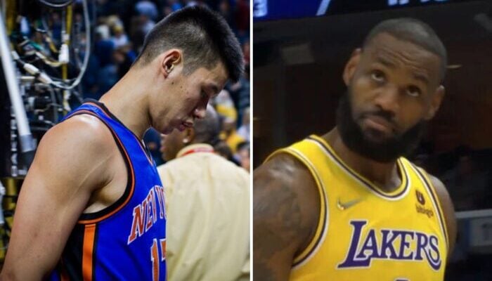Jeremy Lin et LeBron James