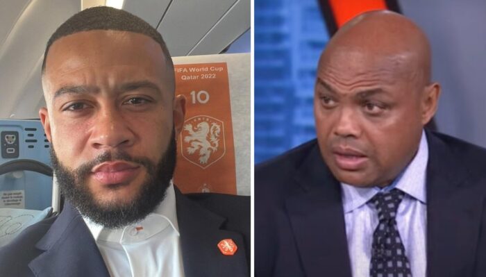 Memphis Depay et Charles Barkley