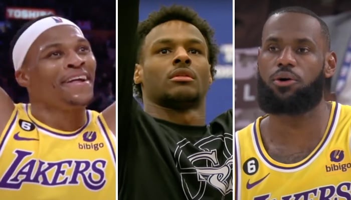 Le top-prospect NBA Bronny James a récemment snobé son père, LeBron, au profit de son coéquipier aux Los Angeles Lakers, Russell Westbrook