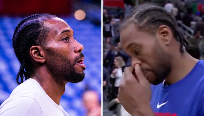 La superstar NBA des Los Angeles Clippers, Kawhi Leonard, a signé une séquence aussi violente que virale après sa grosse performance livrée face aux Boston Celtics