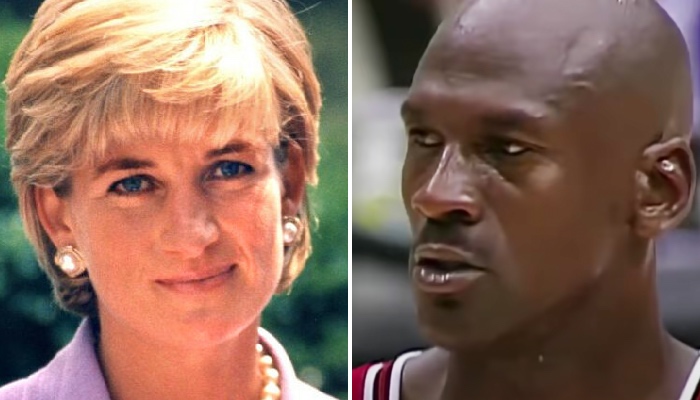 L'ex-membre de la famille royale britannique Lady Diana a subi un snob de la légende NBA Michael Jordan