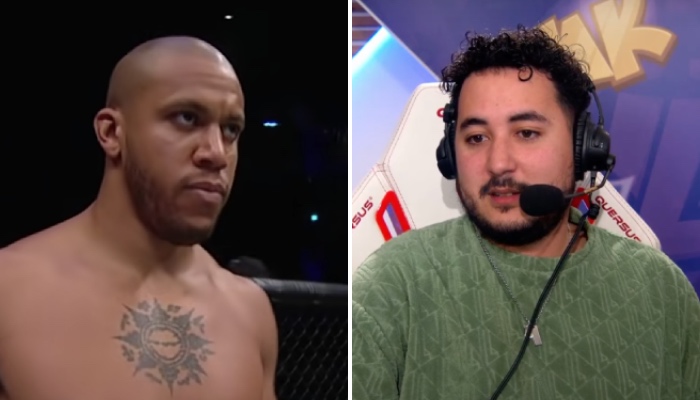 La combattant français UFC Ciryl Gane a signé une séquence viral en plein stream avec Gotaga