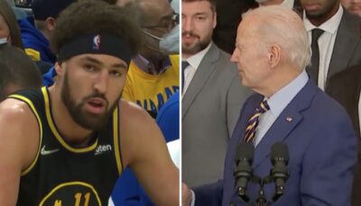 NBA – L’énorme gaffe de Joe Biden en plein discours avec les Warriors !