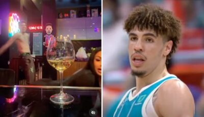 NBA – La séquence virale et olé olé de LaMelo Ball et sa sulfureuse copine !