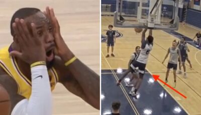 NBA – Bryce James, 15 ans, tape une dinguerie en plein match ! (vidéo)