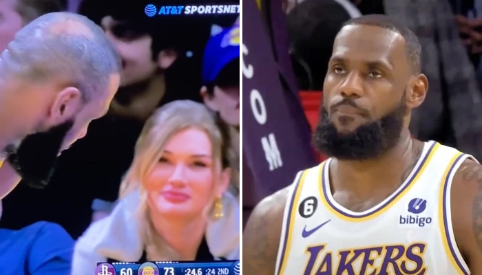 LeBron James a été dragué en plein match des Lakers