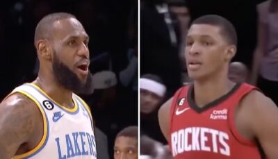 NBA – La dinguerie lâchée par une pépite à LeBron James, en plein match !