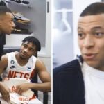 NBA – La séquence entre Mbappé et les Nets dans le vestiaire qui choque !