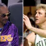 NBA – Grand fan des Lakers, la punchline ultra-cash de Snoop Dogg sur Larry Bird !
