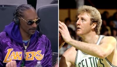 NBA – Grand fan des Lakers, la punchline ultra-cash de Snoop Dogg sur Larry Bird !