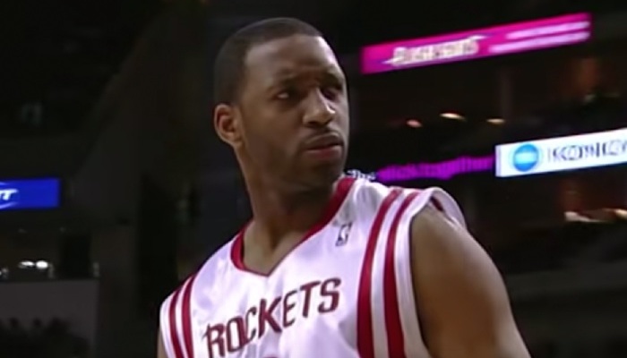 NBA Tracy McGrady pris en flagrant délit