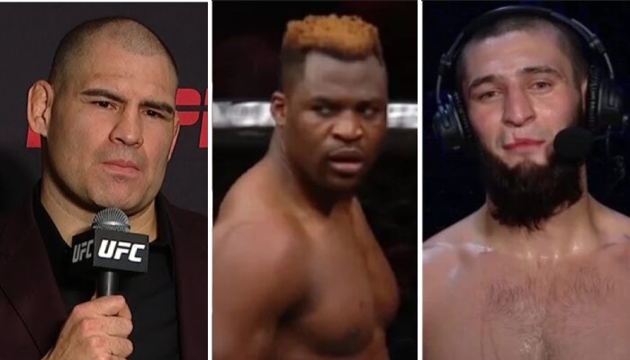 Cain Velasquez, Francis Ngannou et Khamzat Chimaev