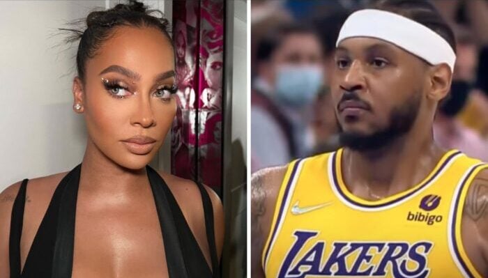 Lala et Carmelo Anthony