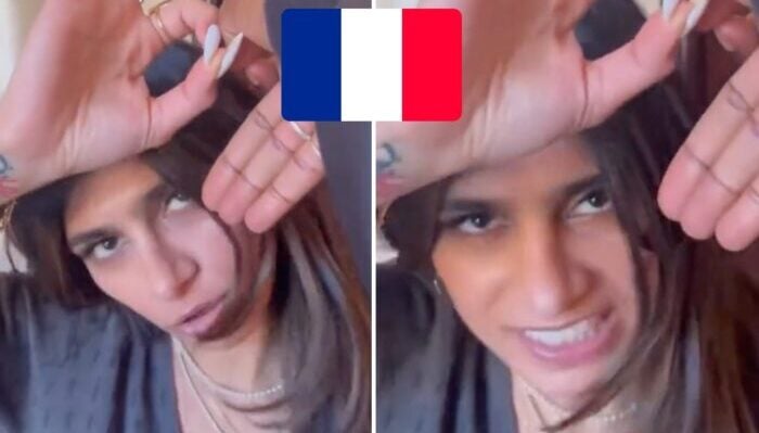 Mia Khalifa parle en Français