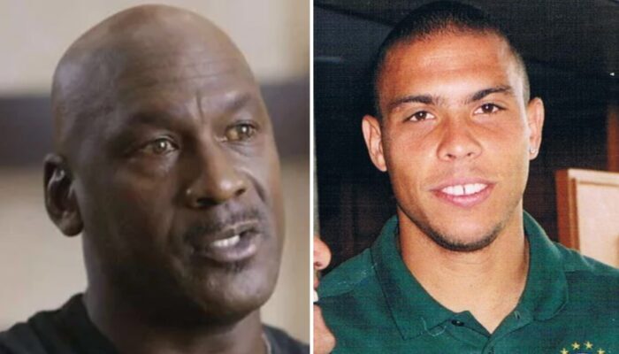 Michael Jordan et Ronaldo Nazario