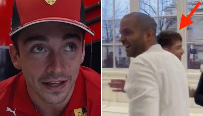 Le pilote de Formule 1 monégasque Charles Leclerc n'a pas été épargné par les internautes suite à sa petite partie de basket avec Tony Parker